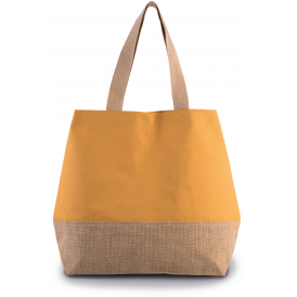 Sac shopping en toiles de coton et jute (2)