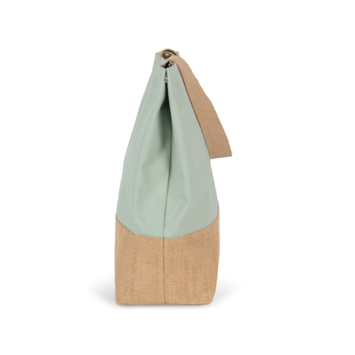 Sac shopping en toiles de coton et jute