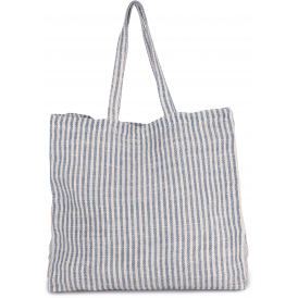 Sac shopping à rayures en juco (2)