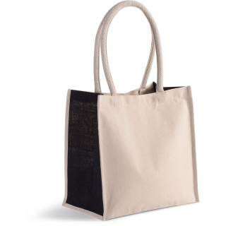 Sac cabas en coton / jute - 17 L KIMOOD