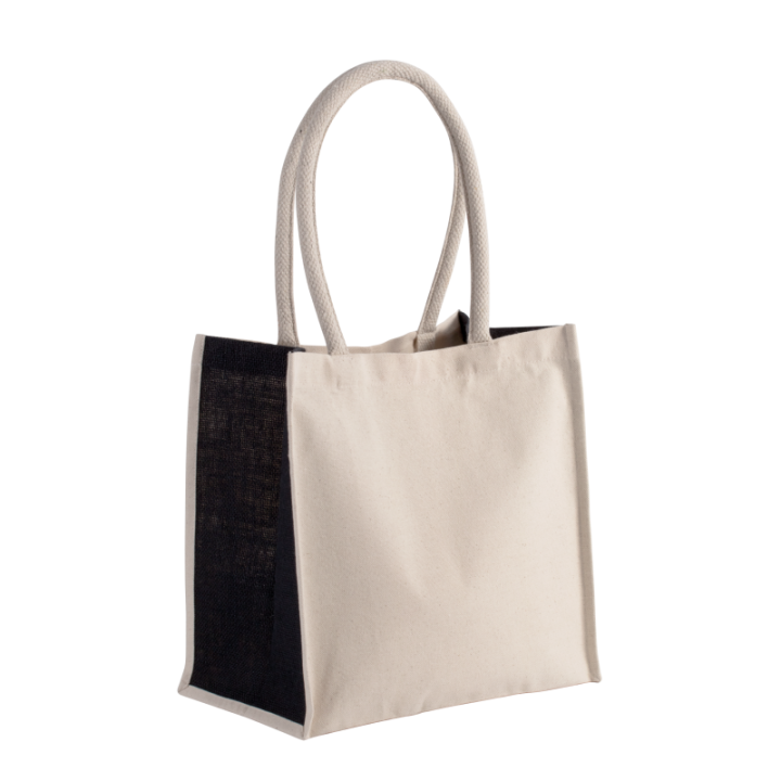 Sac cabas en coton / jute - 17 L KIMOOD