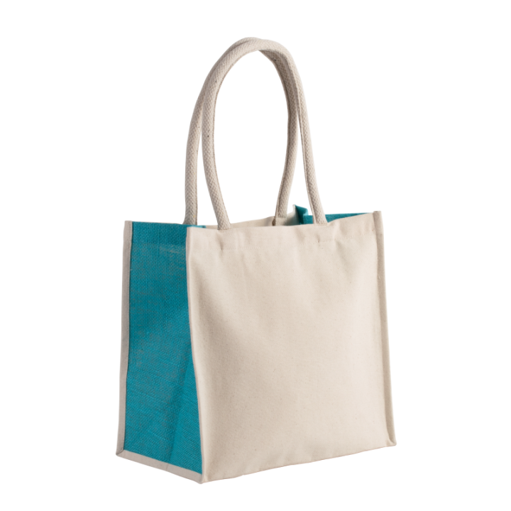 Sac cabas en coton / jute - 17 L KIMOOD