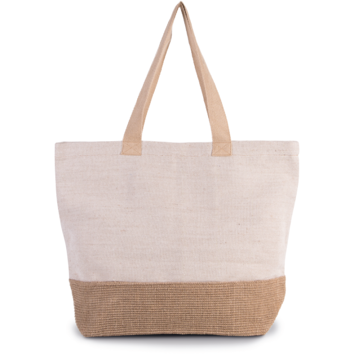 Sac de shopping fourre-tout esprit rustique