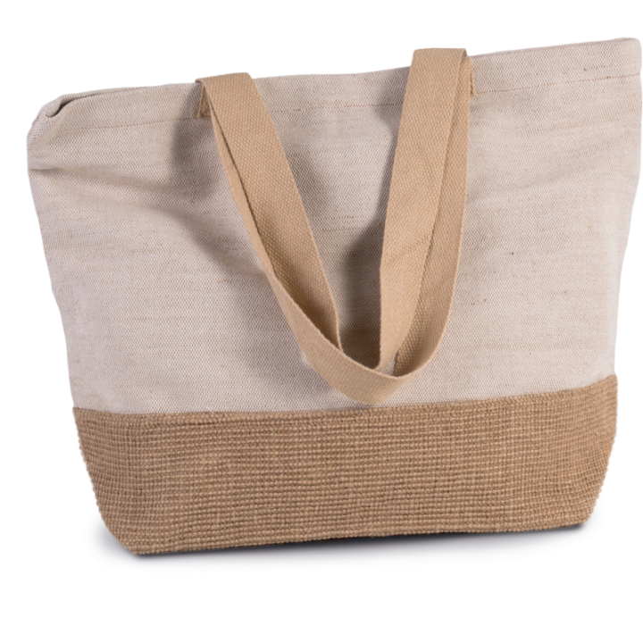 Sac de shopping fourre-tout esprit rustique