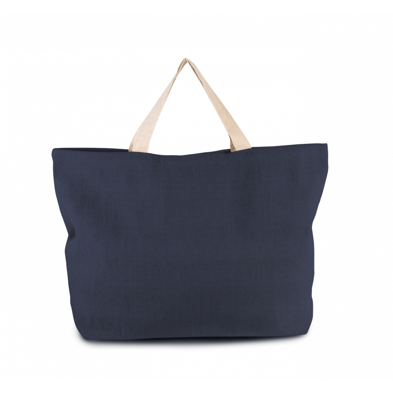 Grand sac de shopping fourre-tout esprit rustique