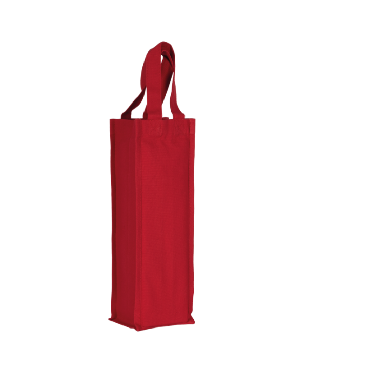 Sac porte bouteille en coton canvas KIMOOD