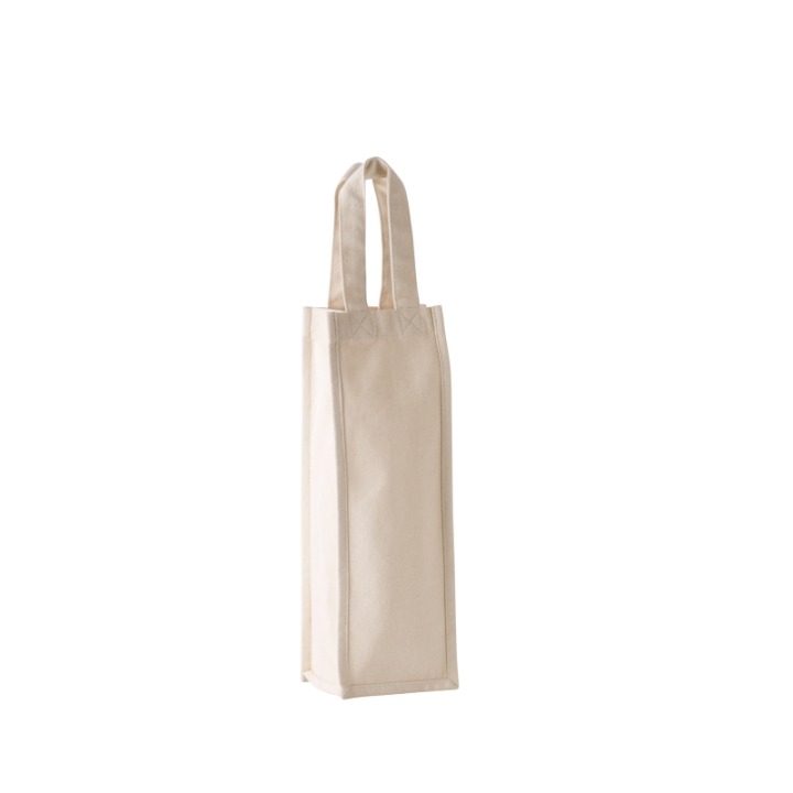 Sac porte bouteille en coton canvas KIMOOD