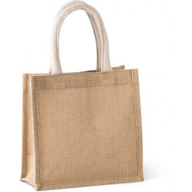 Sac style cabas en toile de jute - petit modèle KIMOOD