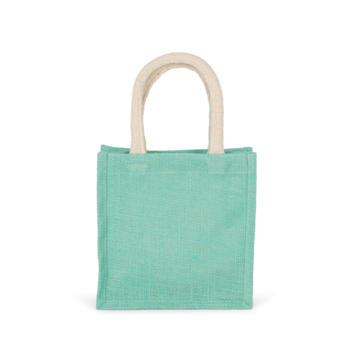 Sac style cabas en toile de jute - petit modèle KIMOOD