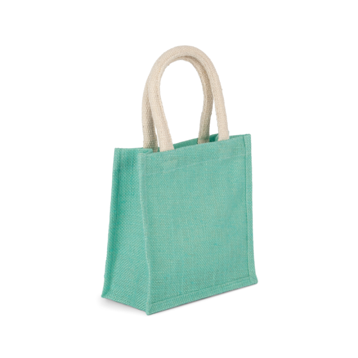 Sac style cabas en toile de jute - petit modèle KIMOOD