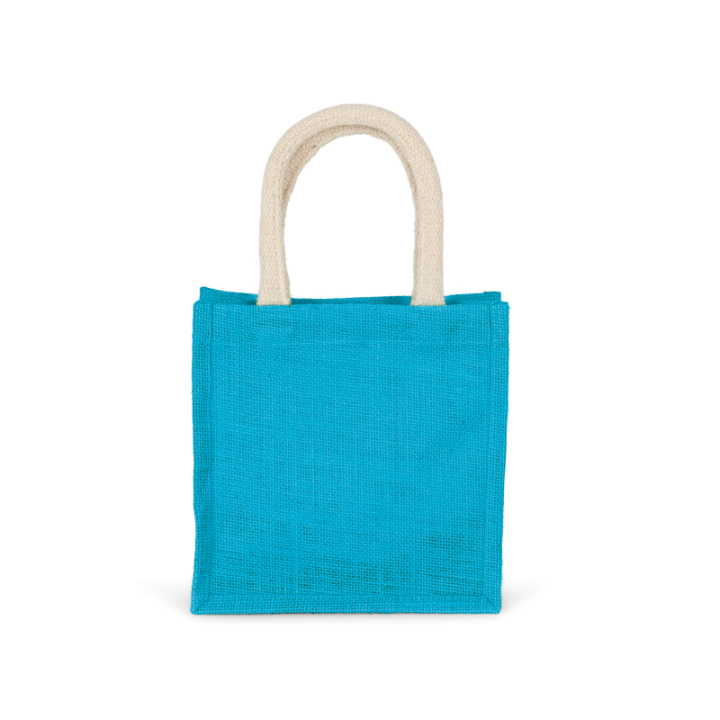 Sac style cabas en toile de jute - petit modèle KIMOOD