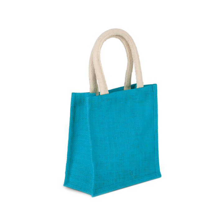 Sac style cabas en toile de jute - petit modèle KIMOOD