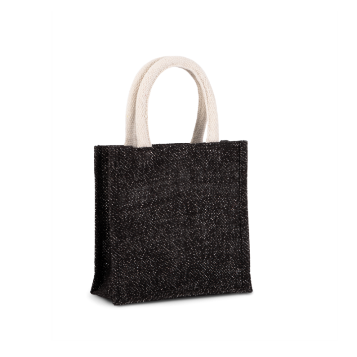 Sac style cabas en toile de jute - petit modèle KIMOOD