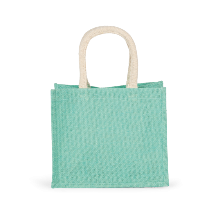 Sac style cabas en toile de jute modèle moyen KIMOOD