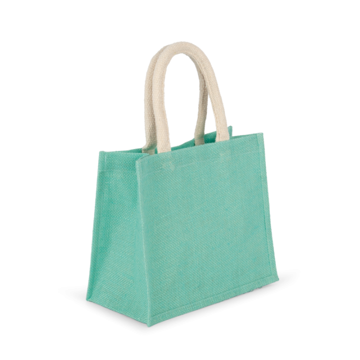 Sac style cabas en toile de jute modèle moyen KIMOOD