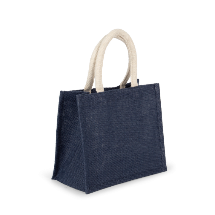 Sac style cabas en toile de jute modèle moyen KIMOOD