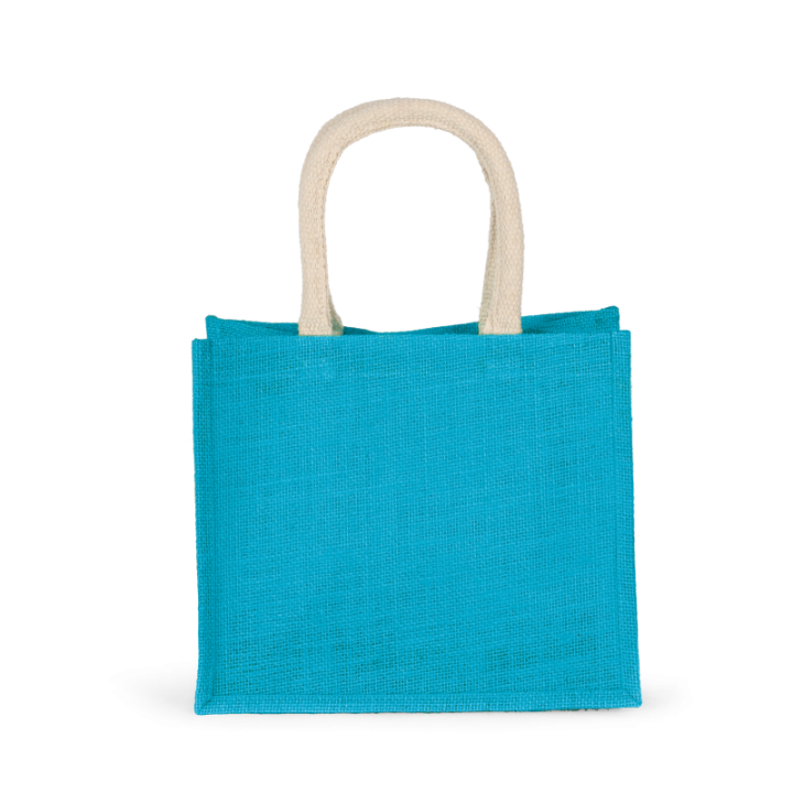 Sac style cabas en toile de jute modèle moyen KIMOOD