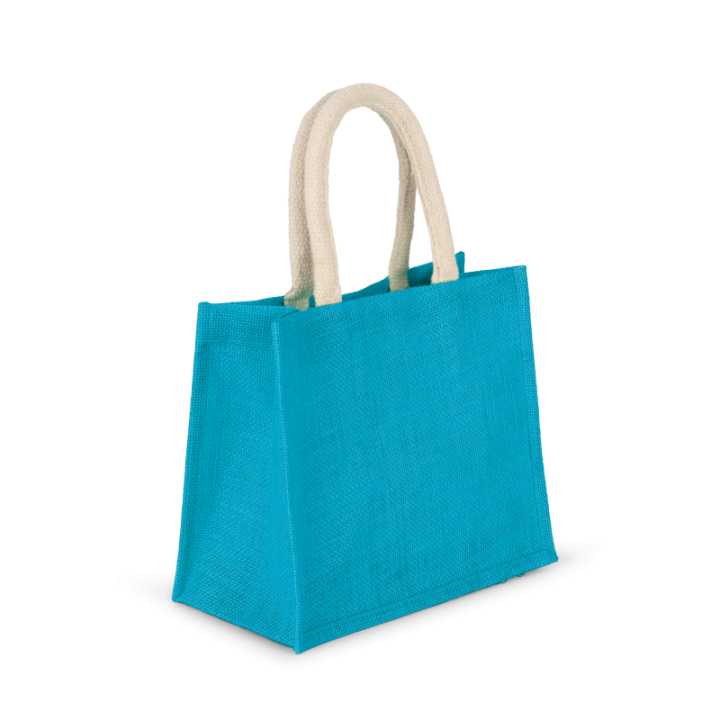 Sac style cabas en toile de jute modèle moyen KIMOOD