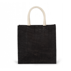 Sac style cabas en toile de jute - grand modèle KIMOOD (2)