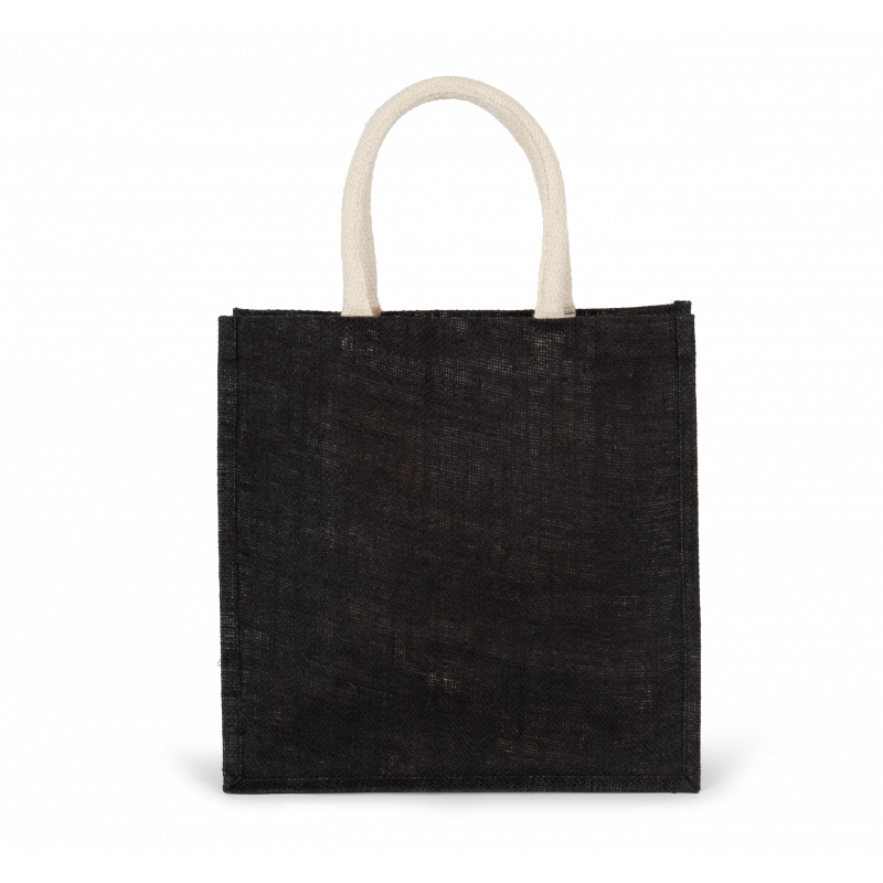 Sac style cabas en toile de jute - grand modèle KIMOOD