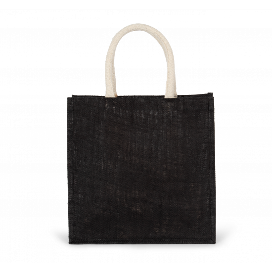 Sac style cabas en toile de jute - grand modèle KIMOOD