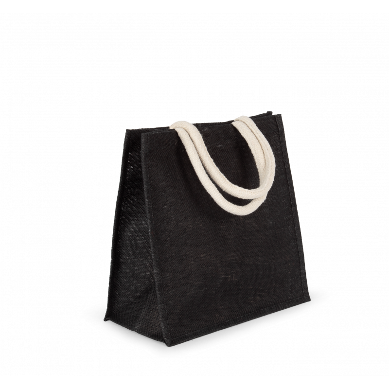 Sac style cabas en toile de jute - grand modèle KIMOOD