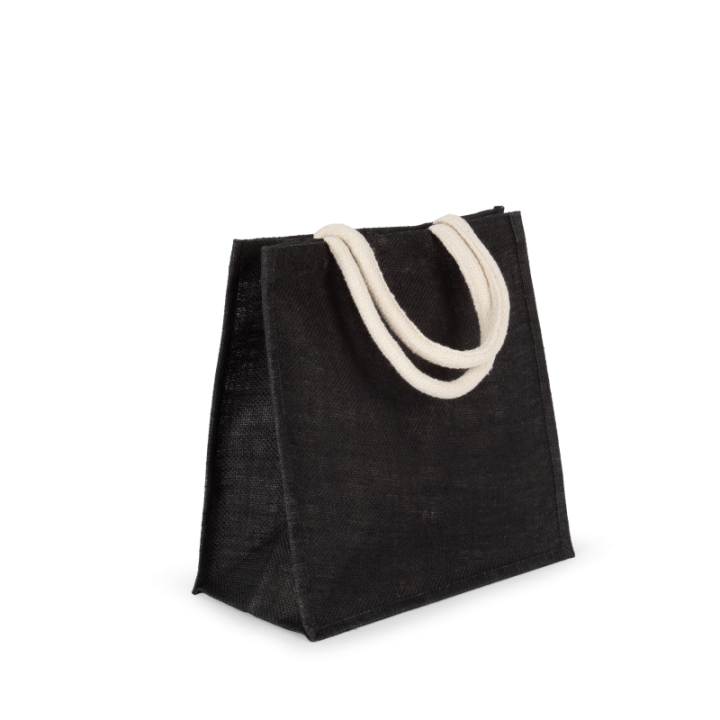 Sac style cabas en toile de jute - grand modèle KIMOOD