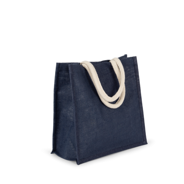 Sac style cabas en toile de jute - grand modèle KIMOOD