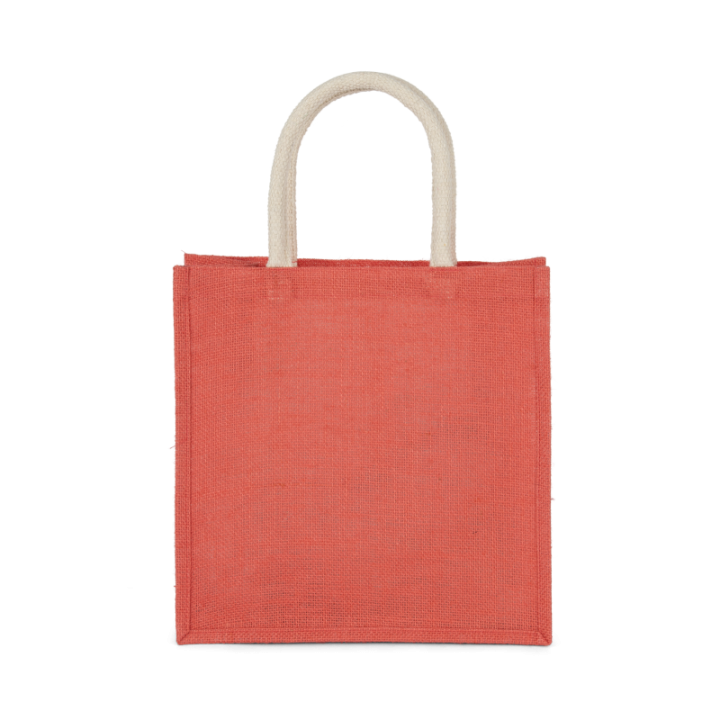 Sac style cabas en toile de jute - grand modèle KIMOOD