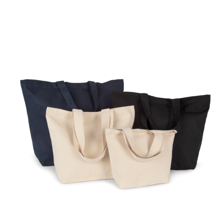 Sacs shopping à soufflet, disponibles en différentes tailles