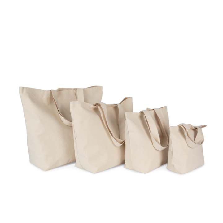 Sacs shopping à soufflet, disponibles en différentes tailles