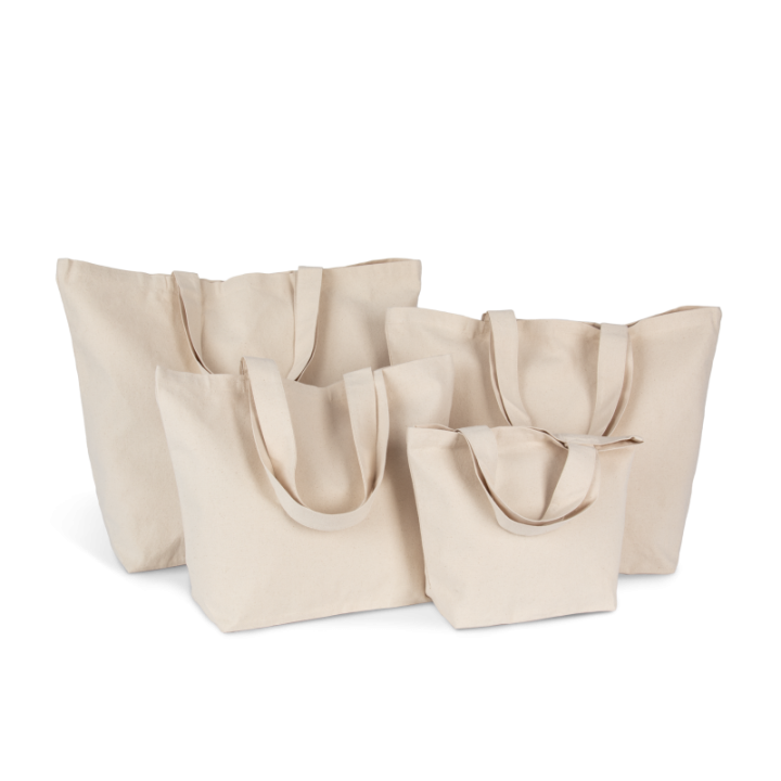 Sacs shopping à soufflet, disponibles en différentes tailles