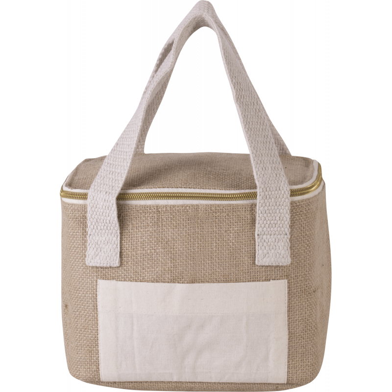 Sac isotherme en jute - petit modèle