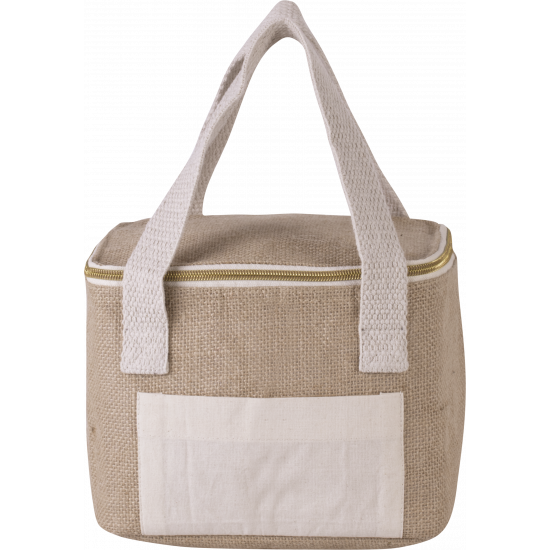 Sac isotherme en jute - petit modèle