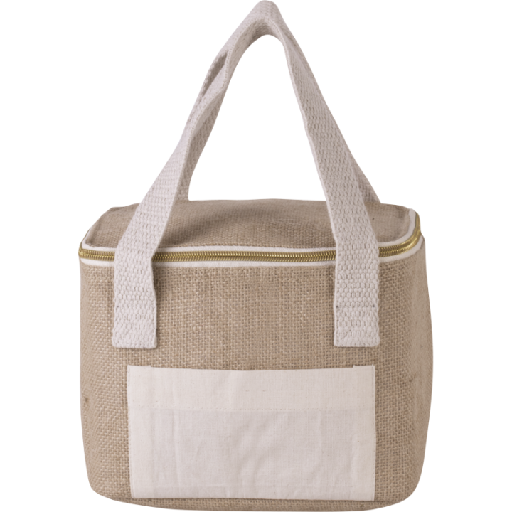 Sac isotherme en jute - petit modèle
