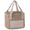 Sac isotherme en jute - petit modèle