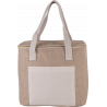 Sac isotherme en jute - modèle moyen