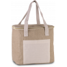 Sac isotherme en jute - modèle moyen