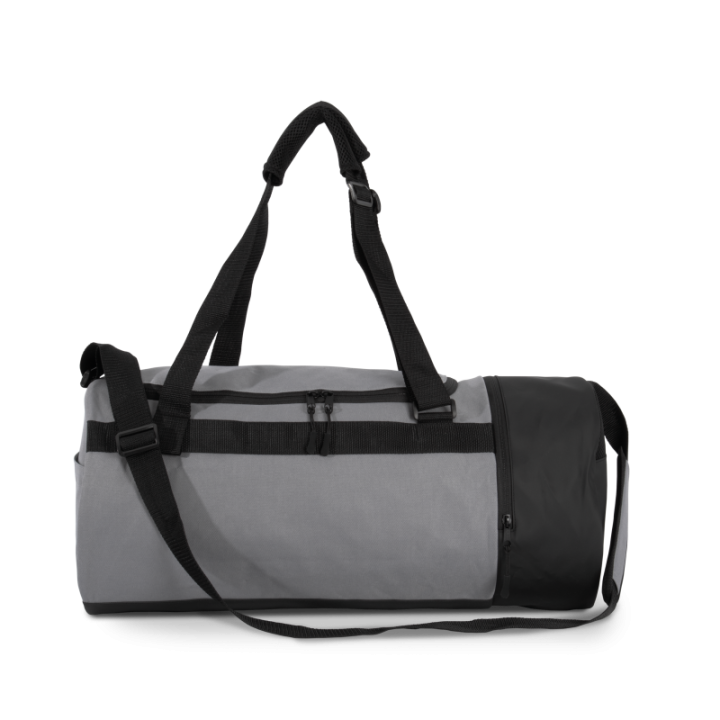 Sac de sport forme tube avec compartiment chaussure séparé