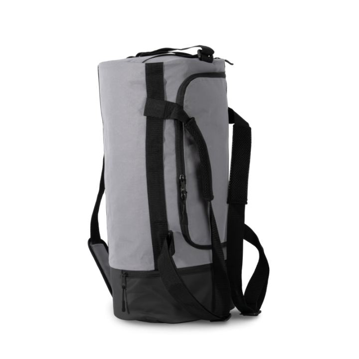 Sac de sport forme tube avec compartiment chaussure séparé