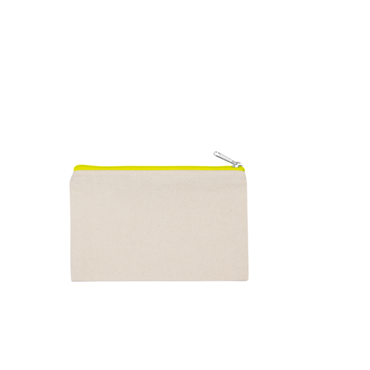 Pochette en coton canvas - petit modèle KIMOOD