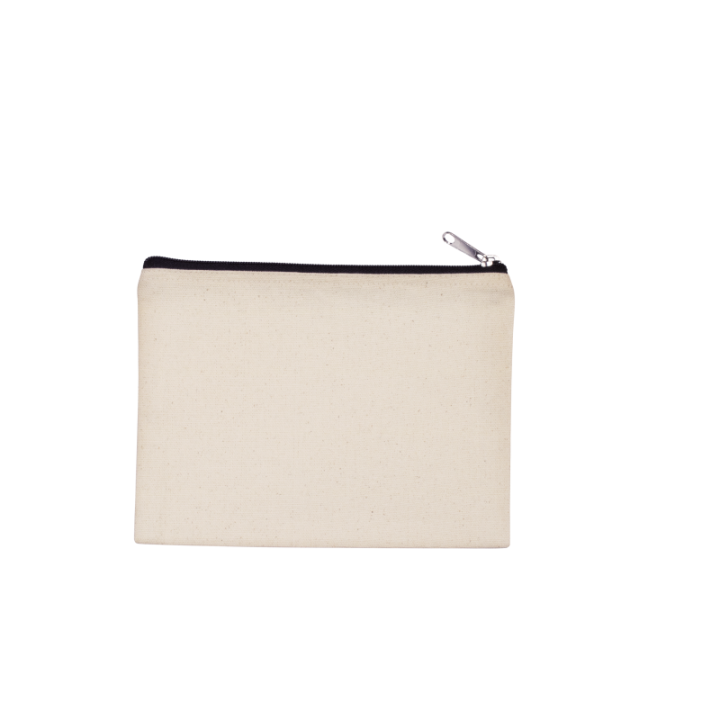 KI0721 - Pochette en coton canvas - modèle moyen KIMOOD