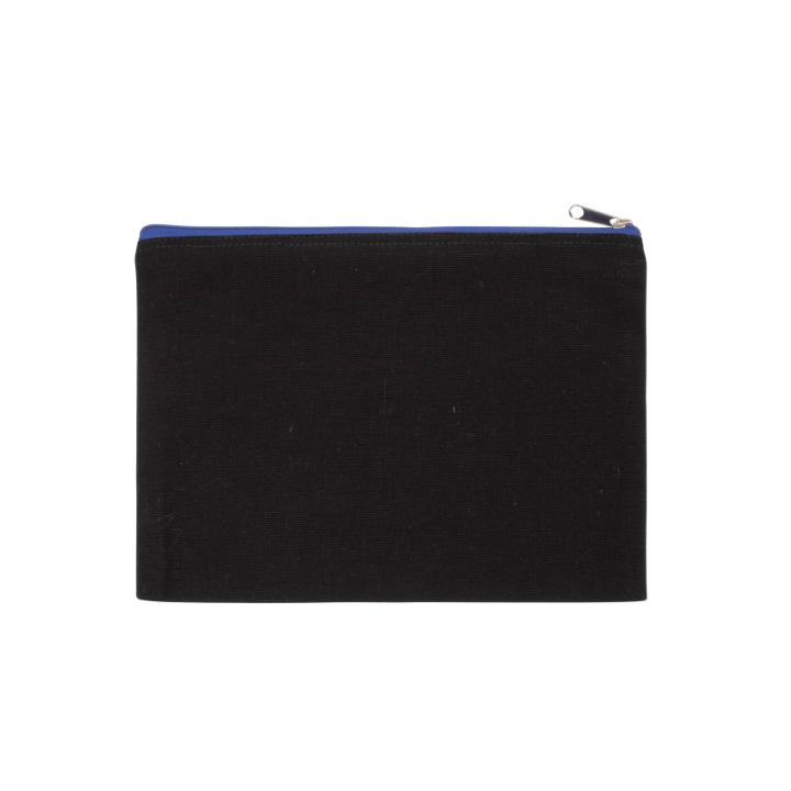 KI0722 - Pochette en coton canvas - grand modèle KIMOOD