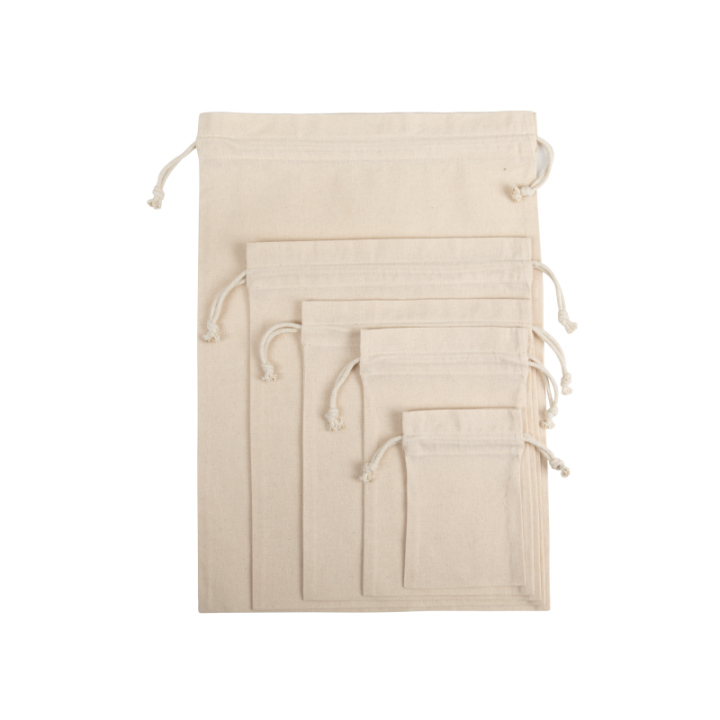 Sac fourre-tout avec fermeture à cordons coulissants