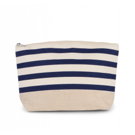 Pochette accessoires imprimé marin (2)