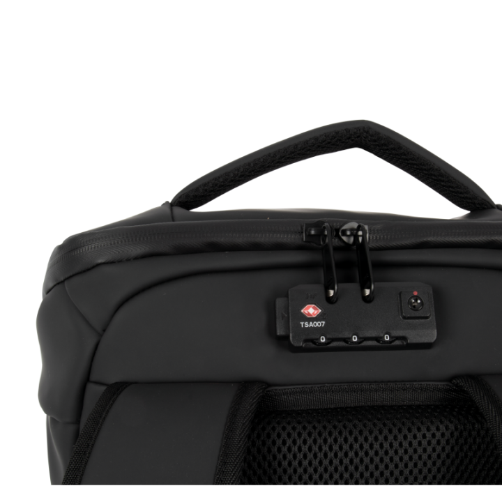 Sac anti-vol imperméable avec porte-casque système de fermeture