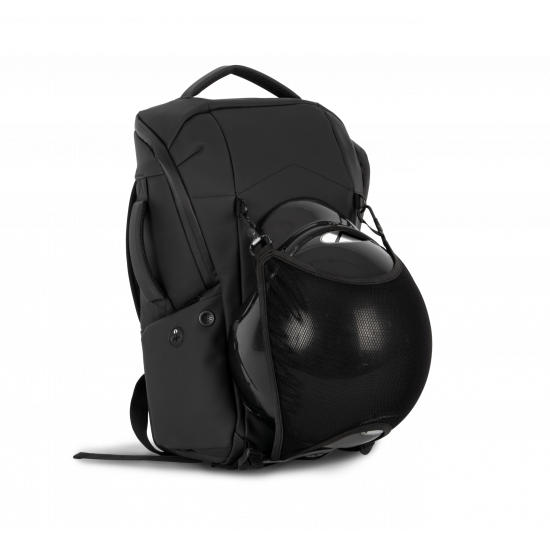 Sac anti-vol imperméable avec porte-casque système de fermeture