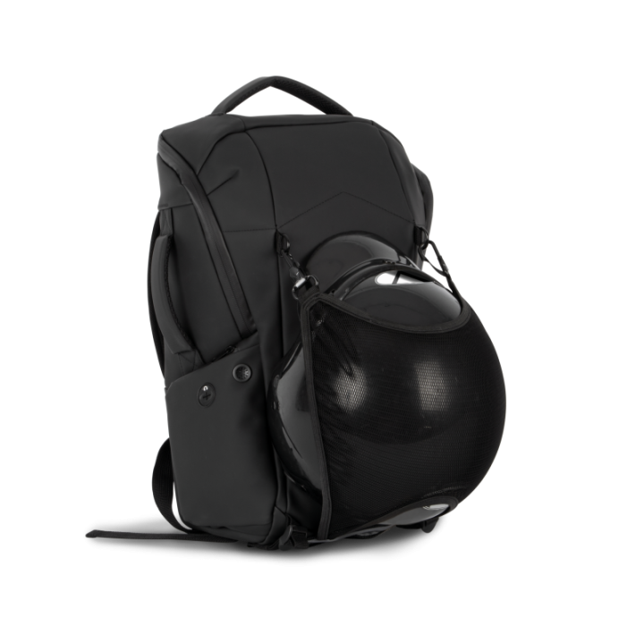Sac anti-vol imperméable avec porte-casque système de fermeture