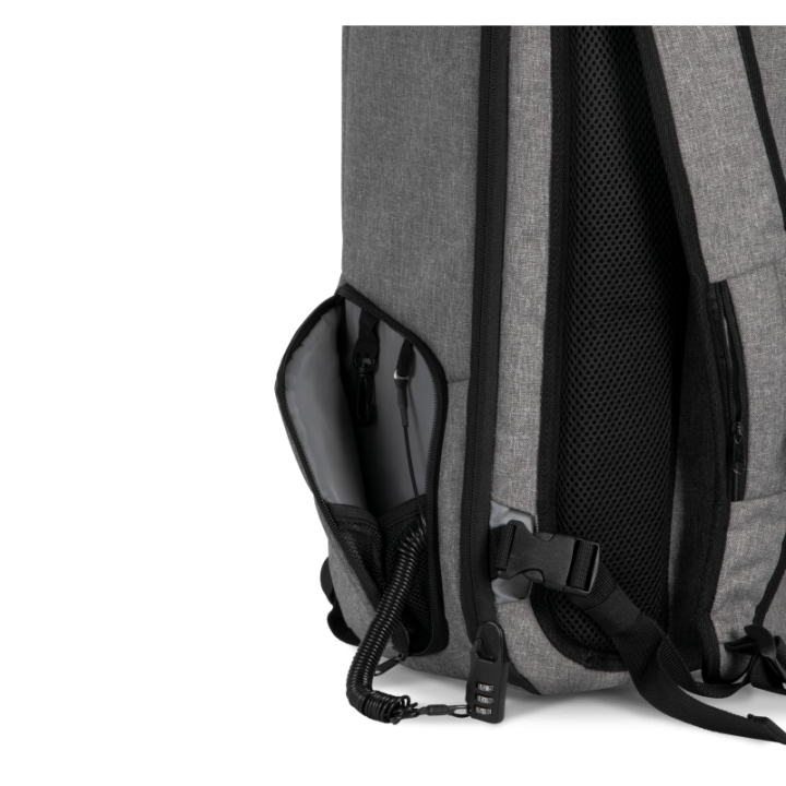 Sac à dos fermeture à glissière anti-vol système TSA