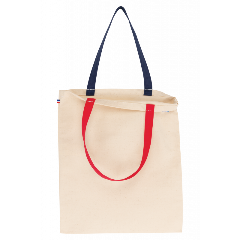 Sac de shopping tricolore origine france garantie